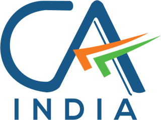 CA India — the designation mark of the Institute of Chartered Accountants of India